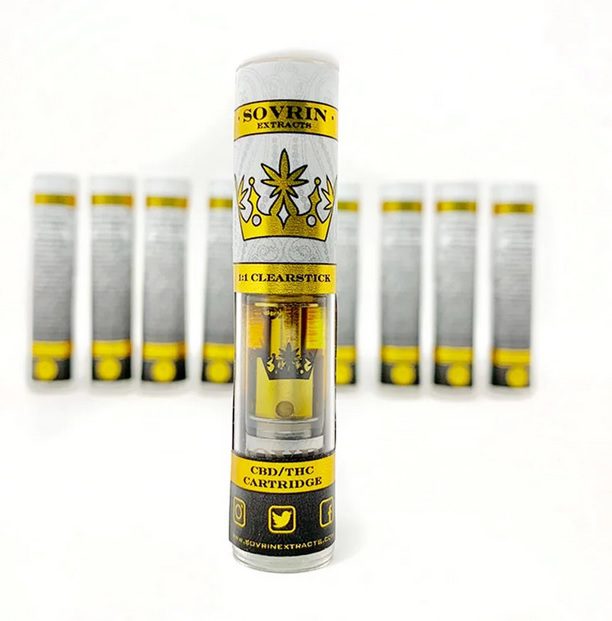 Sovrin Extracts CBD THC Vape Oil Cartridge AU